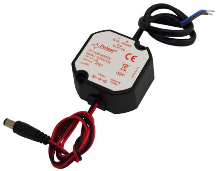 PULSAR ρυθμιστής μείωσης τάσης DCDC10H, IP67, 12 VDC/18-40 VDC - Security systems