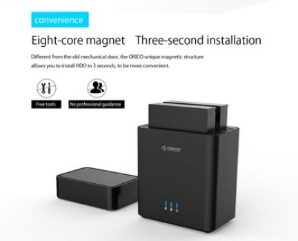 ORICO εξωτερική θήκη για 2x 3.5