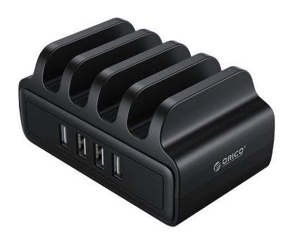 ORICO USB σταθμός φόρτισης DUK-4P, 4x USB, 30W, μαύρος - Mobile chargers