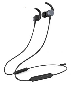 YISON Earphones E17-BK, Bluetooth 5.0, multipoint, με μαγνήτη, μαύρα - Ακουστικά - Bluetooth