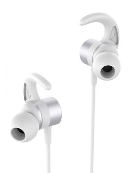 YISON Earphones E17-WH, Bluetooth 5.0, multipoint, με μαγνήτη, λευκά - Ακουστικά - Bluetooth