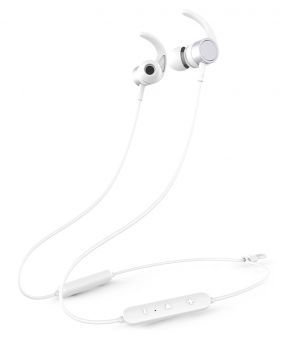 YISON Earphones E17-WH, Bluetooth 5.0, multipoint, με μαγνήτη, λευκά - Ακουστικά - Bluetooth