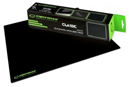 ESPERANZA gaming mouse pad Classic EGP103K, 400x300x3mm, μαύρο - Περιφερειακά PC