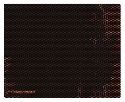 ESPERANZA gaming mouse pad Flame EGP103R, 400x300x3mm, μαύρο-κόκκινο - Περιφερειακά PC