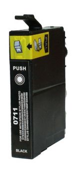 Συμβατό INKjet για EPSON, No 711, Black - Toner - Inkjet