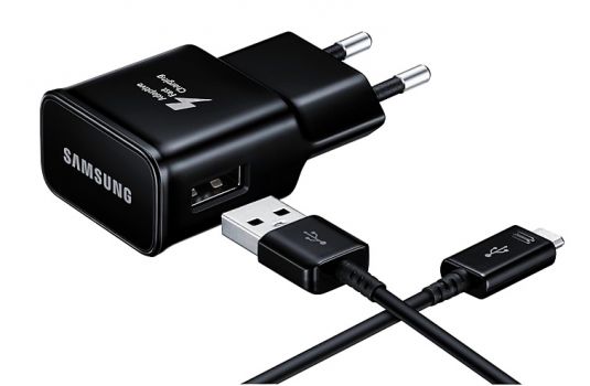 SAMSUNG Φορτιστής τοίχου EP-TA20EBECGWW, USB Type-C, 15W 2A, μαύρο - Φορτιστές κινητών
