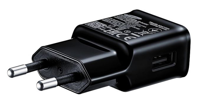 SAMSUNG Φορτιστής τοίχου EP-TA20EBECGWW, USB Type-C, 15W 2A, μαύρο - Φορτιστές κινητών