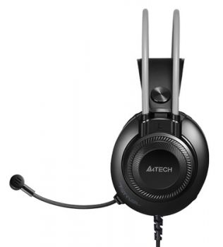 A4TECH Headset FH200i, 3.5mm, 50mm ακουστικά, μαύρα - Περιφερειακά PC