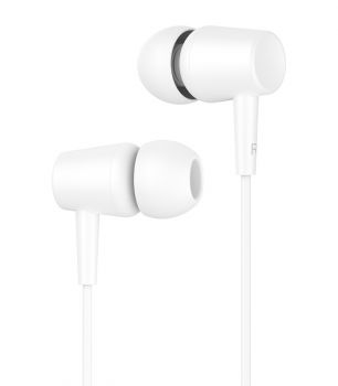 CELEBRAT earphones G13 με μικρόφωνο, 10mm, 3.5mm, 1.2m, λευκό - Earphones - Bluetooth