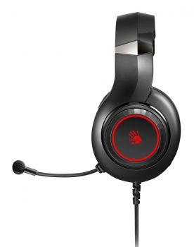 BLOODY Headset G200, 3.5mm, 50mm ακουστικά, HiFi stereo, μαύρα - Περιφερειακά PC
