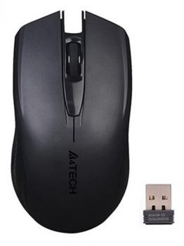 A4TECH ασύρματο ποντίκι G3-760N, 1200DPI, 3 πλήκτρα, μαύρο - Περιφερειακά PC