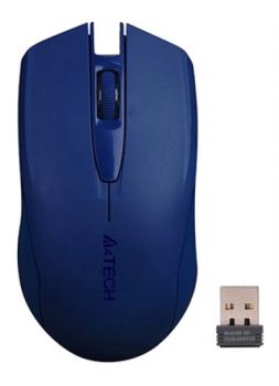 A4TECH ασύρματο ποντίκι G3-760N, 1200DPI, 3 πλήκτρα, μπλε - Περιφερειακά PC