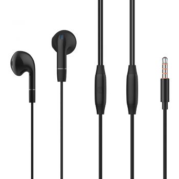CELEBRAT earphones με μικρόφωνο G8, 3.5mm, 1.2m, μαύρα - Earphones - Bluetooth
