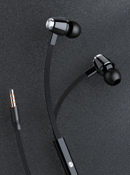 CELEBRAT earphones με μικρόφωνο G9, on/off, 10mm, 3.5mm, 1.2m, μαύρα - Earphones - Bluetooth