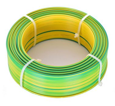 CABLEL καλώδιο H07V-U 4mm², 450/750V, 100m, κίτρινο-πράσινο - Electrical equipment