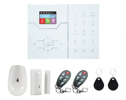POWERTECH ασύρματο σύστημα συναγερμού HA-VGW Kit, LCD, WiFi - Security systems
