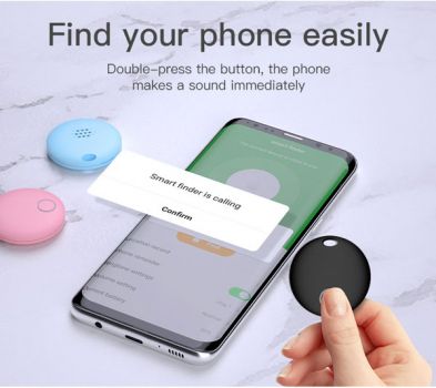 Smart Bluetooth tracker HB02, με δόνηση, μαύρο - Safe deposit boxes -Security Locks - Padlocks