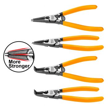Ασφαλειοτσίμπιδο 180mm Σετ 4 τεμ. - Electrician Tools
