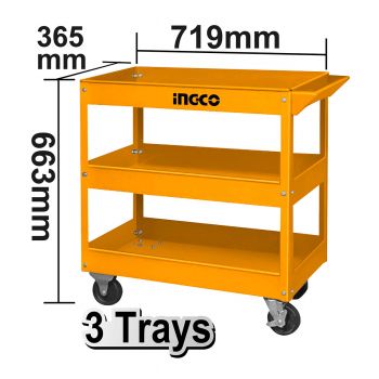 Εργαλειοφόρος με 2 Ράφια - Εργαλειοφορείς