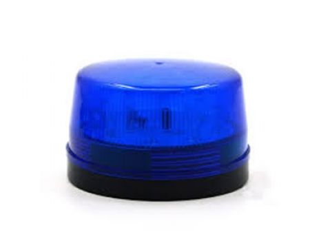 Strobe εσωτερικών & εξωτερικών χώρων, LED, 12V, Blue - Security systems