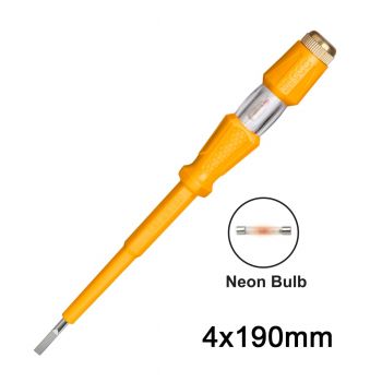 Δοκιμαστικό Κατσαβίδι 4x190mm - Screwdrivers