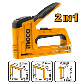 2 σε 1 Καρφωτικό - Συρραπτικό Χειρός - Hand Tackers - Rivets