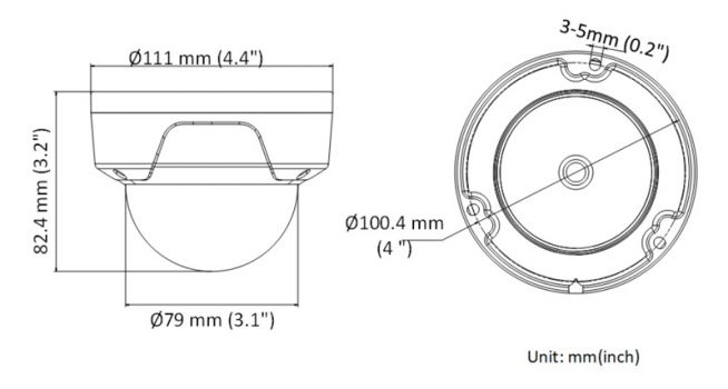 HIKVISION IP κάμερα HiWatch HWI-D121H, POE, 2.8mm, 2MP, IP67 & IK10 - Security systems