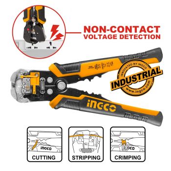 Απογυμνωτής Καλωδίων 4 Εργασιών με Ανιχνευτή Ρεύματος - Electrician Tools