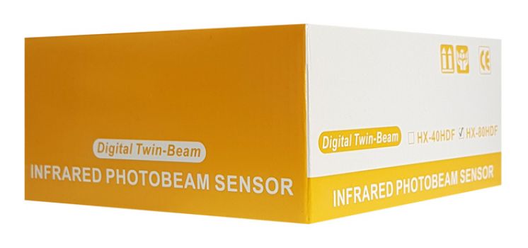 Φωτοηλεκτρικός ανιχνευτής 4 δεσμών HX-80HDF, εμβέλεια 80m - Security systems