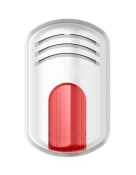 Ενσύρματη σειρήνα εσωτερικού χώρου HX-SL106, κόκκινη - Security systems