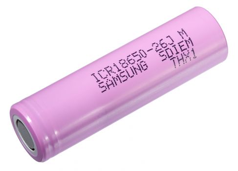 SAMSUNG επαναφορτιζόμενη μπαταρία τύπου 18650 ICR-26J, 2600mAh - Αλκαλικές / Επαναφορτιζόμενες Μπαταρίες