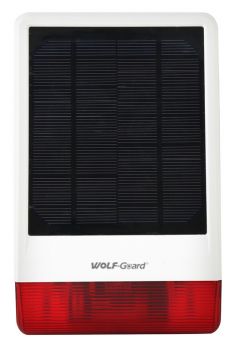 WOLF GUARD ασύρματη ηλιακή σειρήνα εξωτερικού χώρου JD-W06 - Security systems