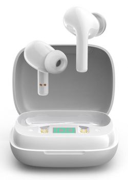 JOYROOM earphones με θήκη φόρτισης JR-TL6, true wireless, λευκά - Earphones - Bluetooth