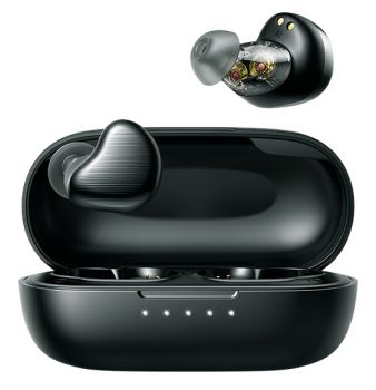 JOYROOM earphones με θήκη φόρτισης JR-TL7, true wireless, μαύρα - Earphones - Bluetooth