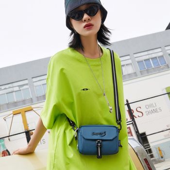 SUPER FIVE τσάντα ώμου K00106-BL, μπλε - Bags - Wallets