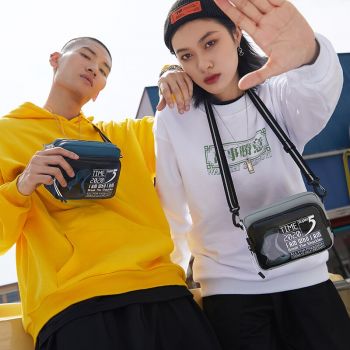 SUPER FIVE τσάντα ώμου K00111-BL, μπλε - Bags - Wallets