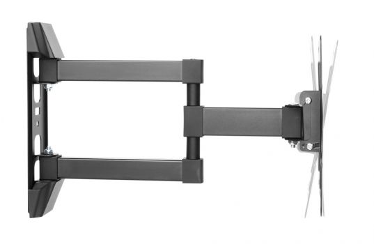 BRATECK Επιτοίχια Βάση Διπλού Βραχίονα KLA27-223 για Monitor 23-42