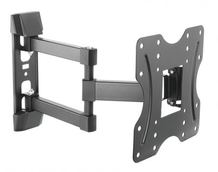 BRATECK Επιτοίχια Βάση Διπλού Βραχίονα KLA27-223 για Monitor 23-42