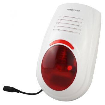 WOLF GUARD ασύρματη σειρήνα strobe εξωτερικού χώρου LB-W03 - Security systems