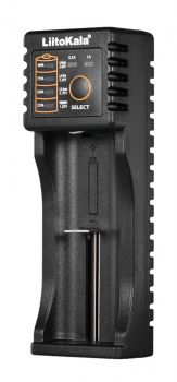 LIITOKALA φορτιστής LII-100B για μπαταρίες NiMH/CD, Li-Ion, IMR, 1 slot - Alkaline / Rechargeable batteries