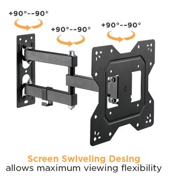 BRATECK επιτοίχια βάση LPA68-223, για οθόνη 23