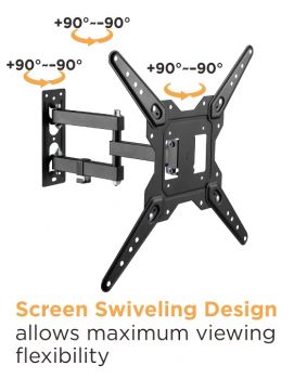 BRATECK επιτοίχια βάση LPA68-443, για οθόνη 23