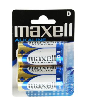 MAXELL SUPER Αλκαλική μπαταρία LR20, 1,5V 2τεμ. - Alkaline / Rechargeable batteries