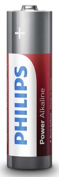 PHILIPS Power αλκαλικές μπαταρίες LR6P24P/10, AA LR6 1.5V, 24τμχ - Alkaline / Rechargeable batteries