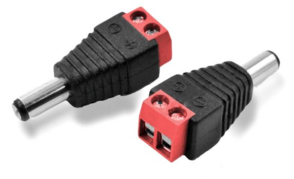 LONGSE Βύσμα τροφοδοσίας DC αρσενικό LS-HCON30 σε κλέμα, 5τμχ - Συστήματα Ασφαλείας