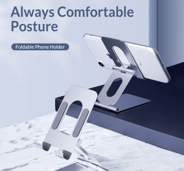 ORICO βάση smartphone LST-S1, foldable, ασημί - Stands - Selfie Sticks