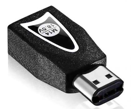 POWERTECH βύσμα για φορτιστή HP laptop, M14, 18.5V, oval - Laptop chargers