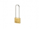 Masterlock - Compact brass padlock 30mm long neck 64mm - Safe deposit boxes -Security Locks - Padlocks