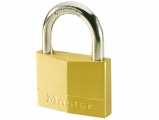 Masterlock - Standard solid brass padlock 60mm - Safe deposit boxes -Security Locks - Padlocks