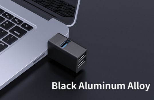 ORICO mini USB hub MINI-U32L, 3x USB ports, μαύρο - Περιφερειακά PC